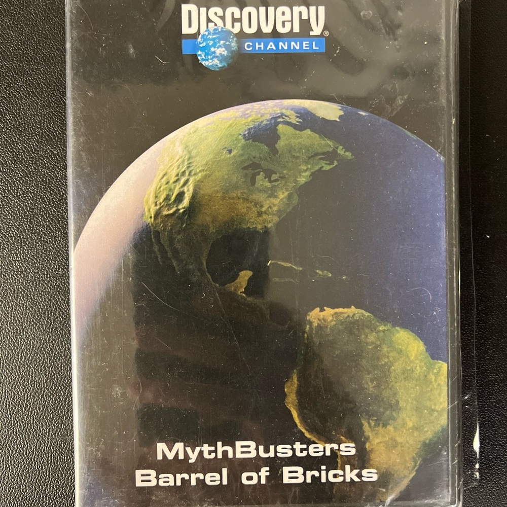 Discovery Channel - MythBusters: Barrel of Bricks (DVD, 2003) New Sealed